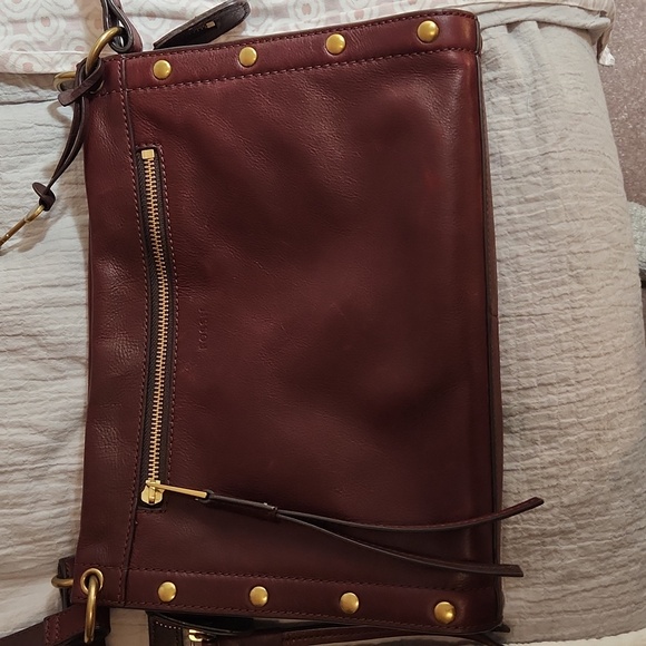 Fossil Leather Allie Satchel - Picture 13 of 16